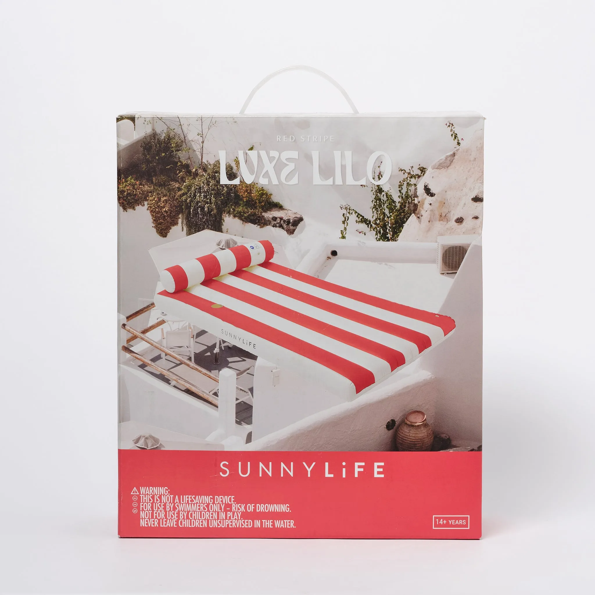 Luxe Lilo | Red Stripe Sunnylife