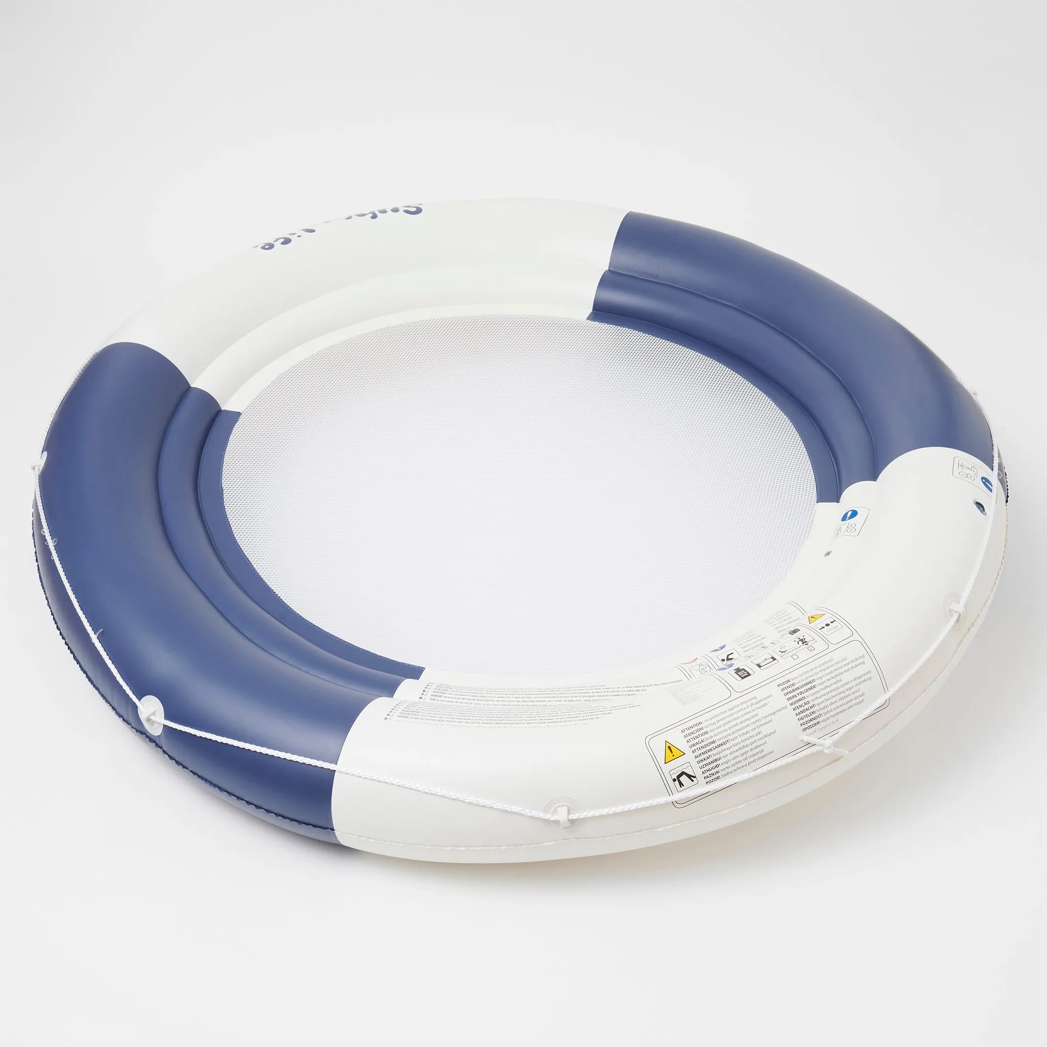 Luxe Twin Hammock Float | Le Weekend Navy Sunnylife