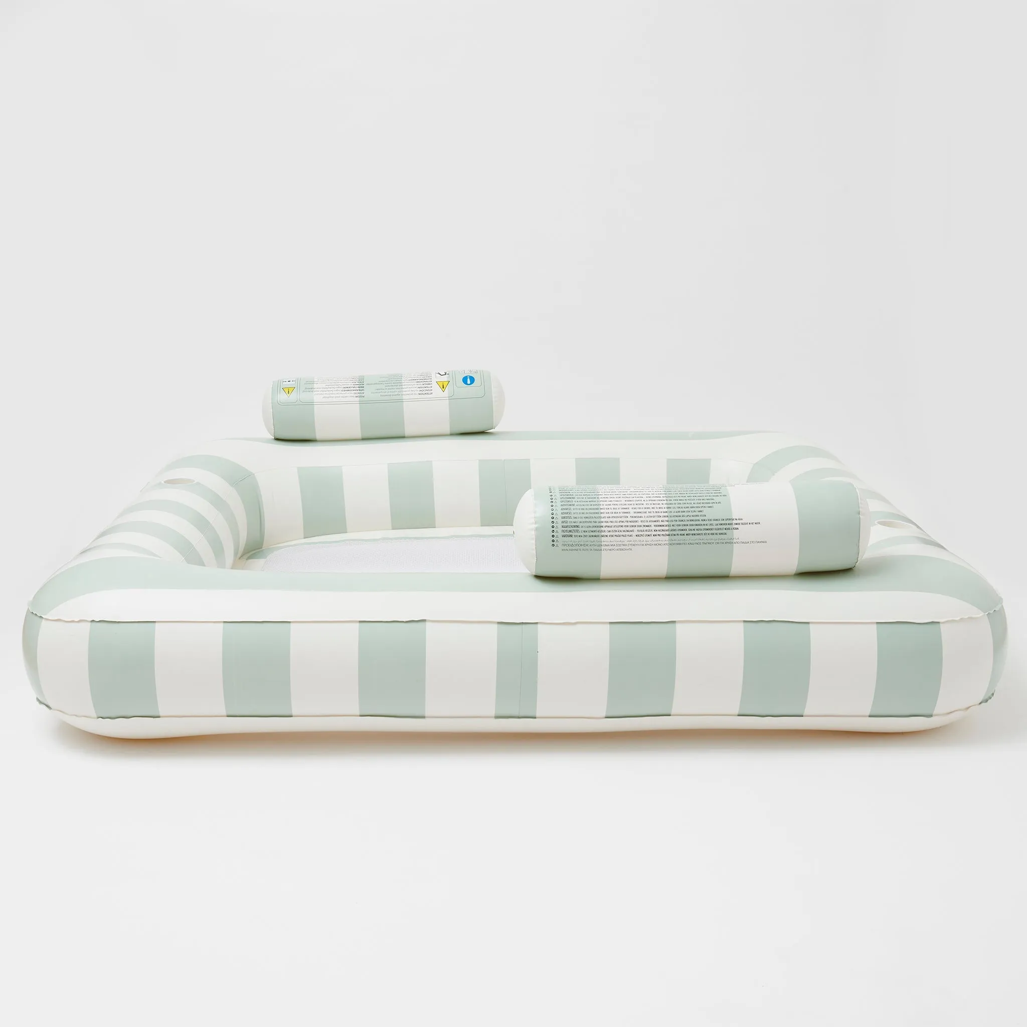 Luxe Twin Hammock Float | The Vacay Soft Olive Sunnylife