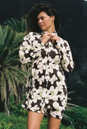 Mimi Shirt Dress - Hilo Stone Fox Swim