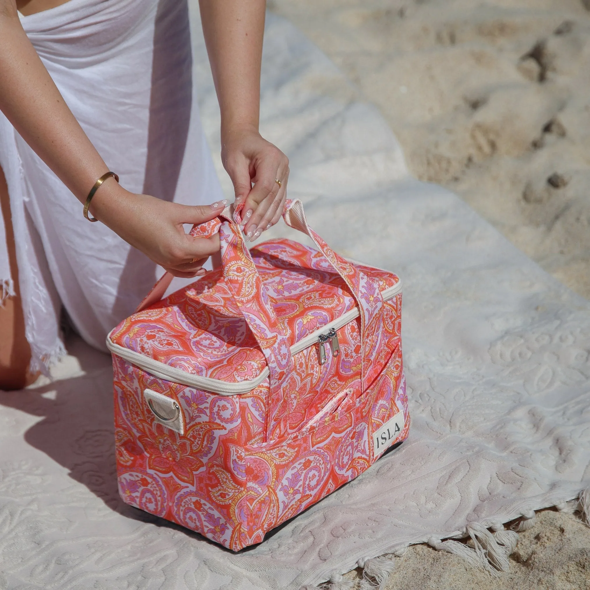 Paisley Small Cooler Bag ISAL LABEL