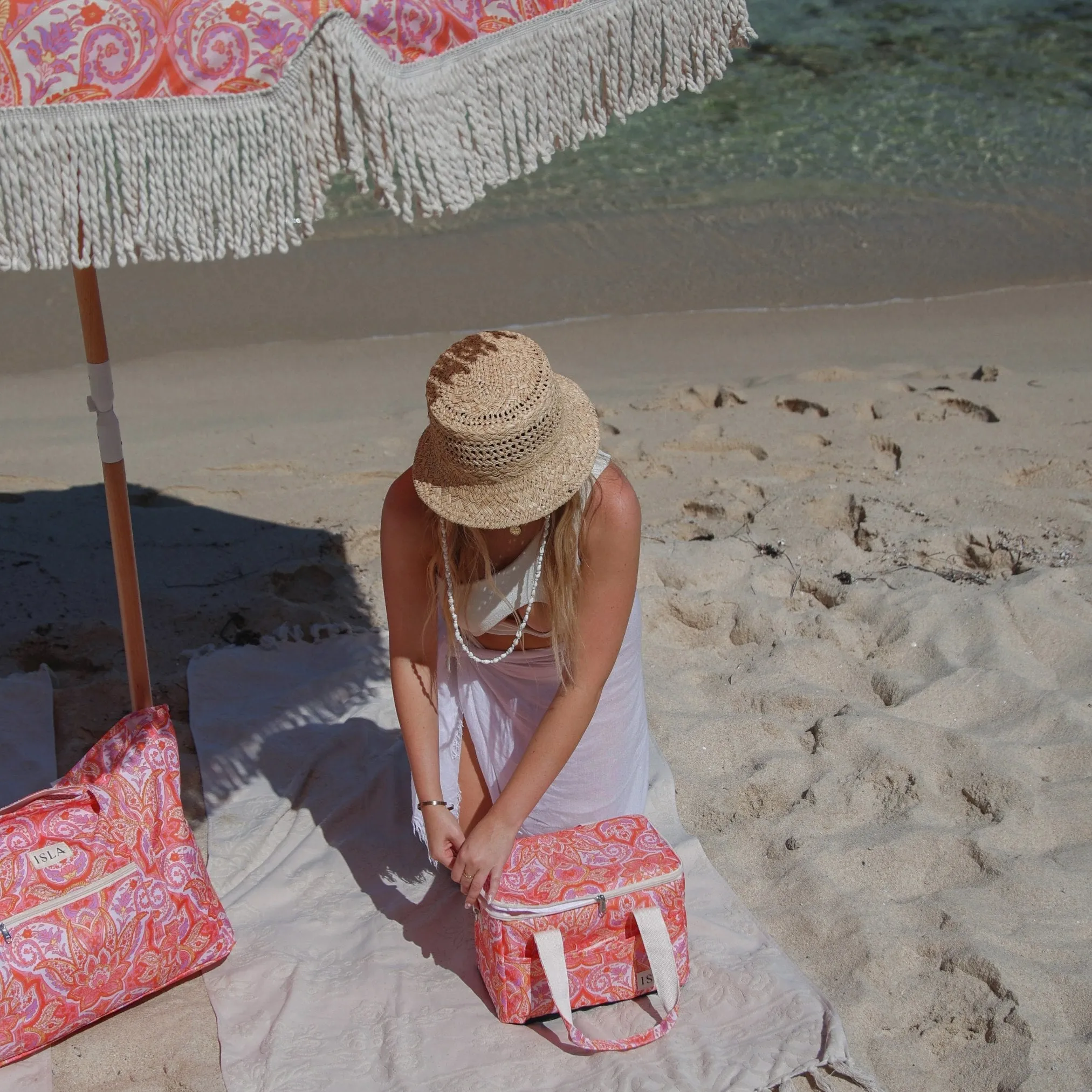 Paisley Small Cooler Bag ISAL LABEL