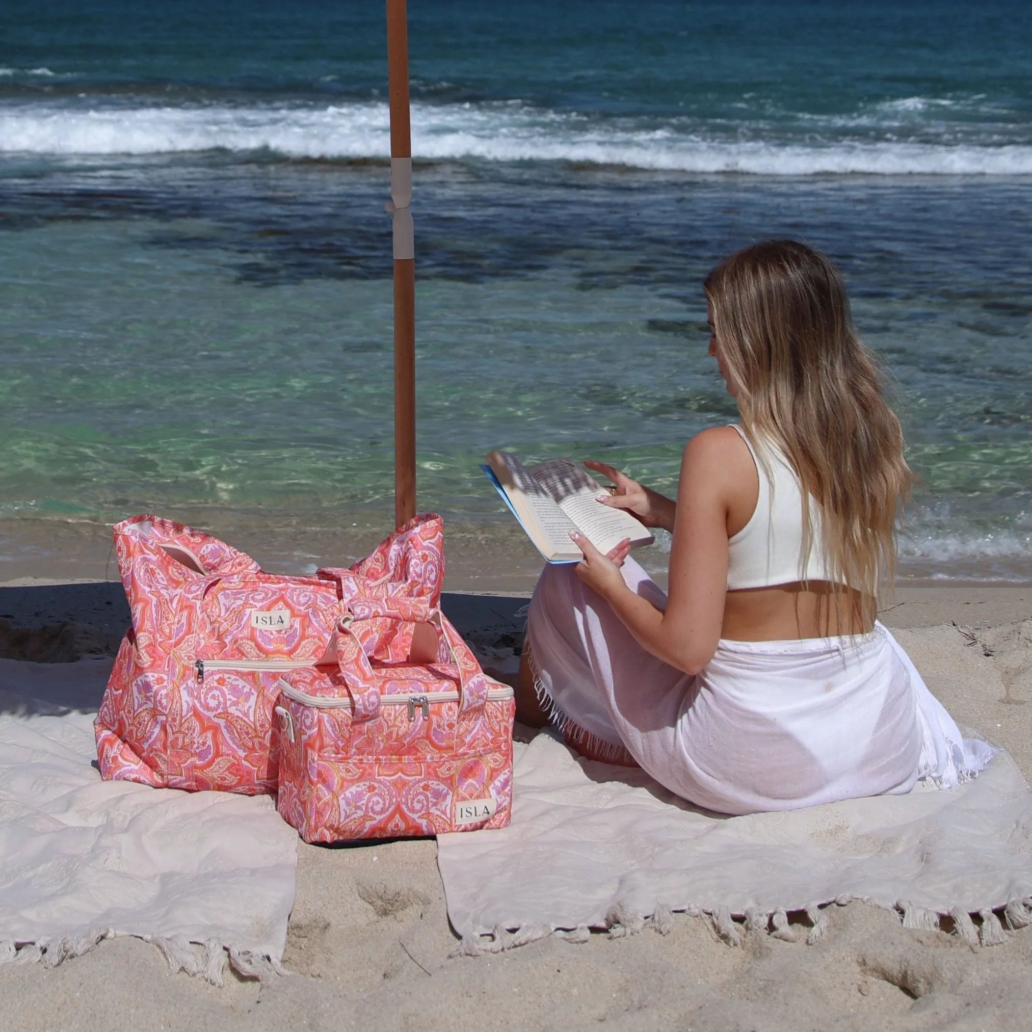 Paisley Small Cooler Bag ISAL LABEL