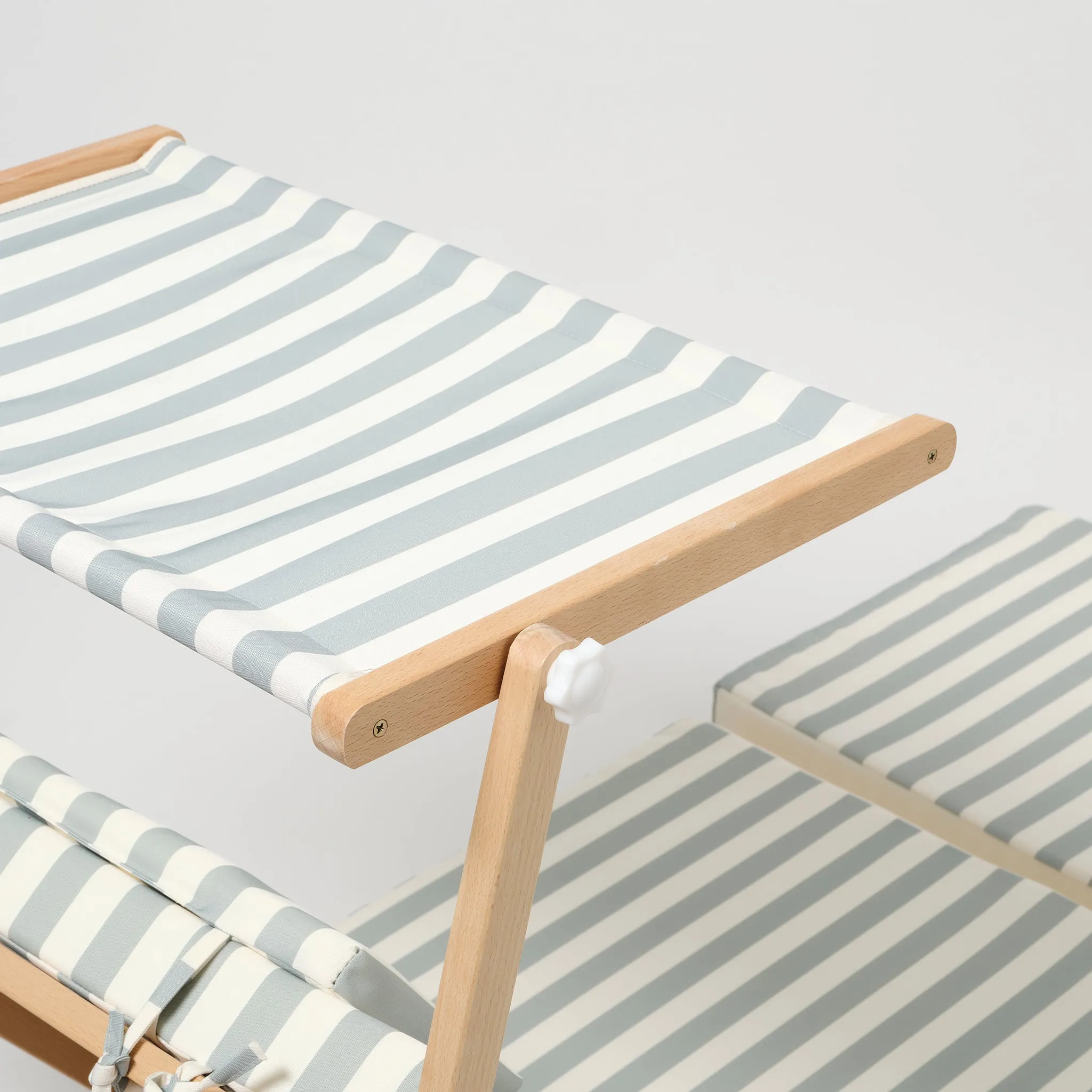 Pool House Daybed | La Palma Sage Stripe Sunnylife