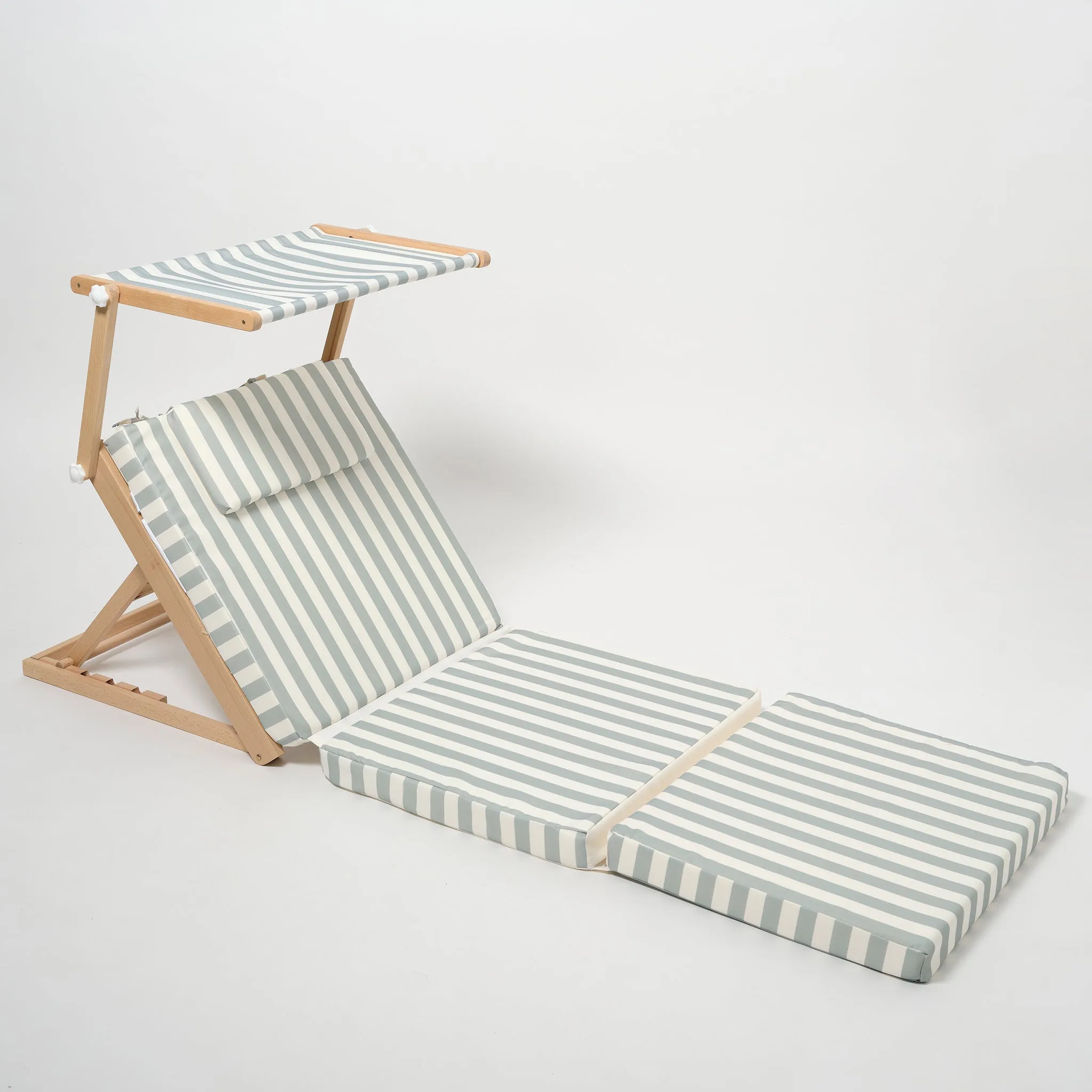 Pool House Daybed | La Palma Sage Stripe Sunnylife