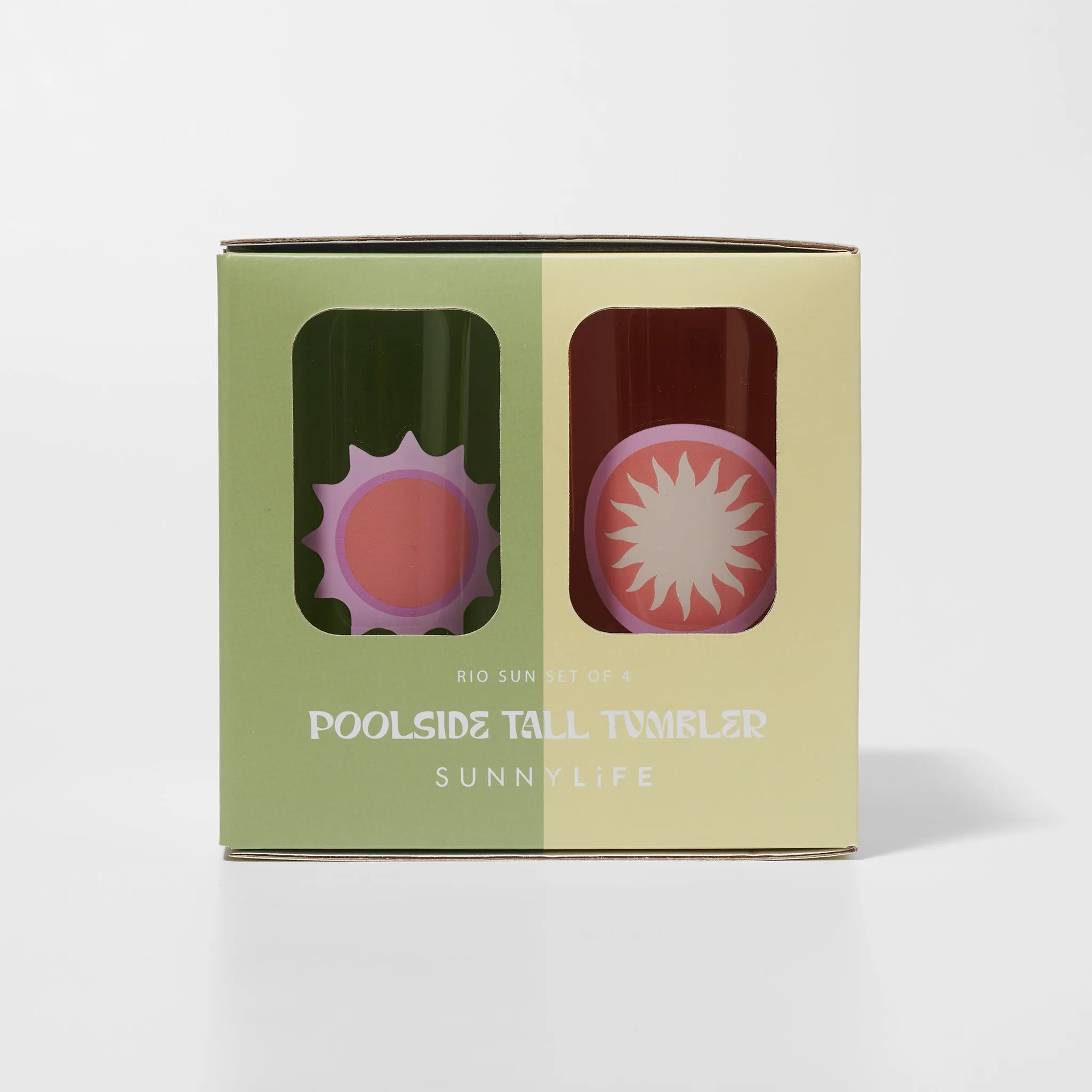Poolside Tall Tumbler | Rio Sun Multi Sunnylife