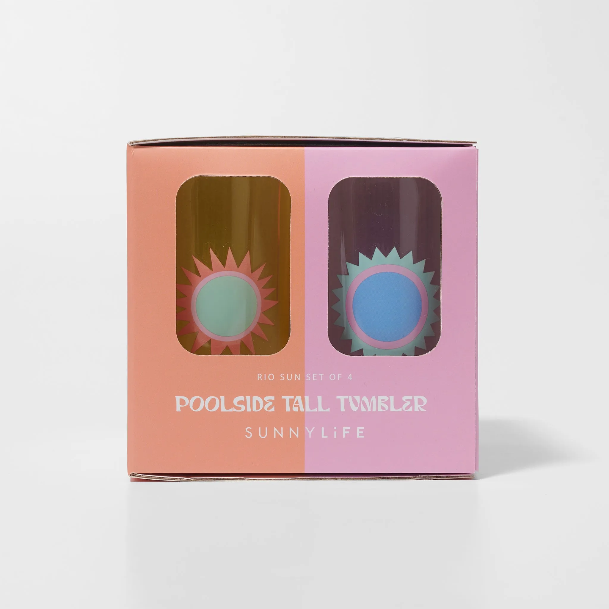 Poolside Tall Tumbler | Rio Sun Multi Sunnylife