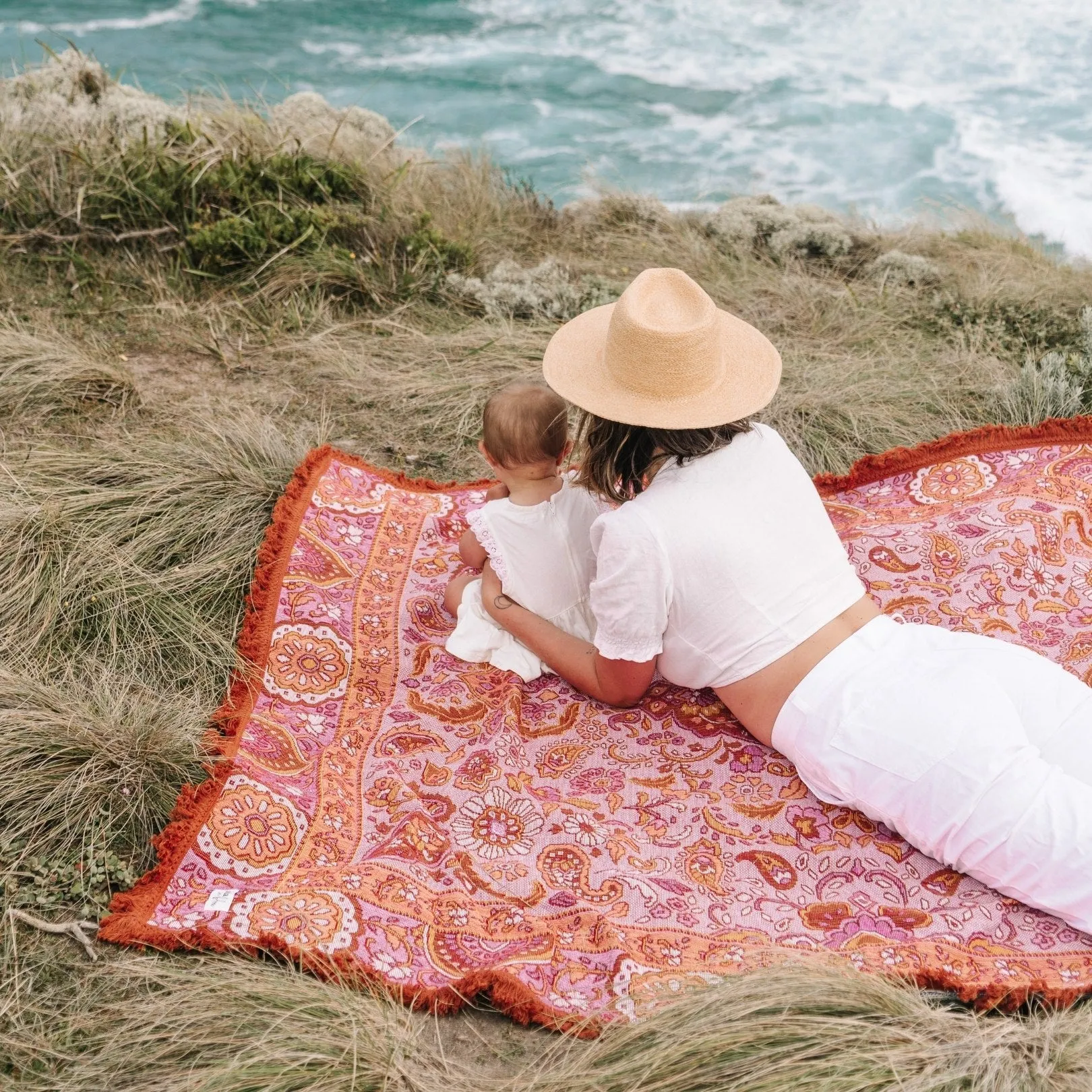 Sahara Woven Picnic Rug XL ISAL LABEL