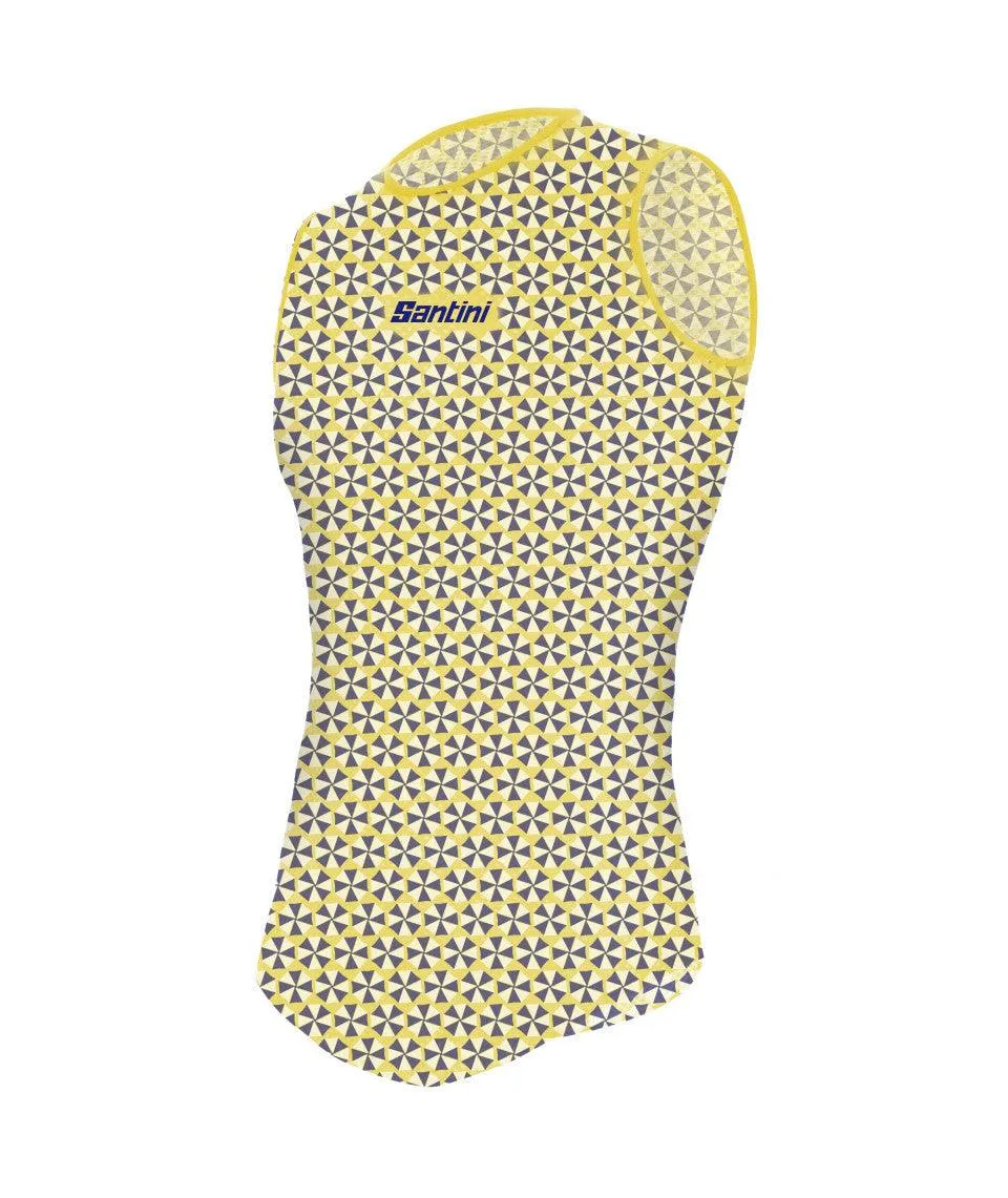 Santini Paris Nice Men's Cycling Baselayer (Print)