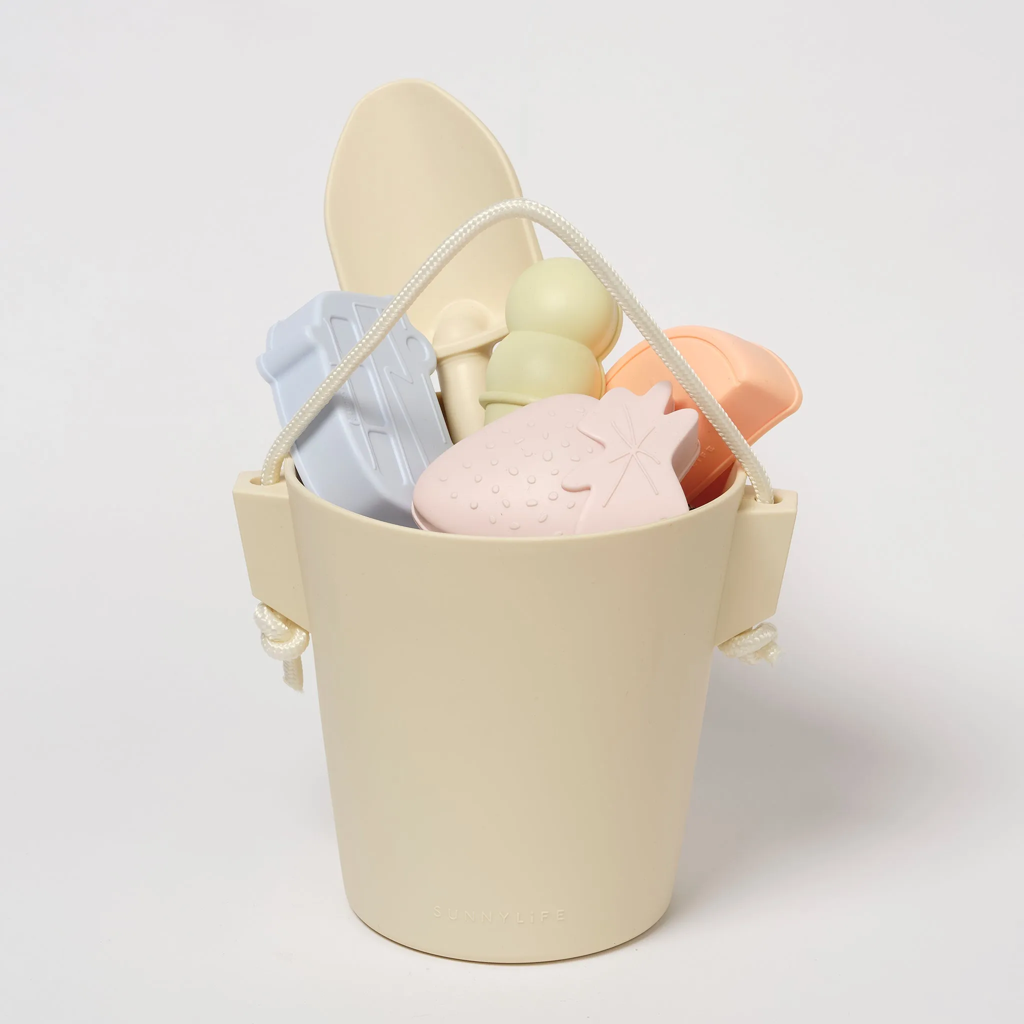 Silicone Bucket & Spade Set | Apple Sorbet Multi Sunnylife