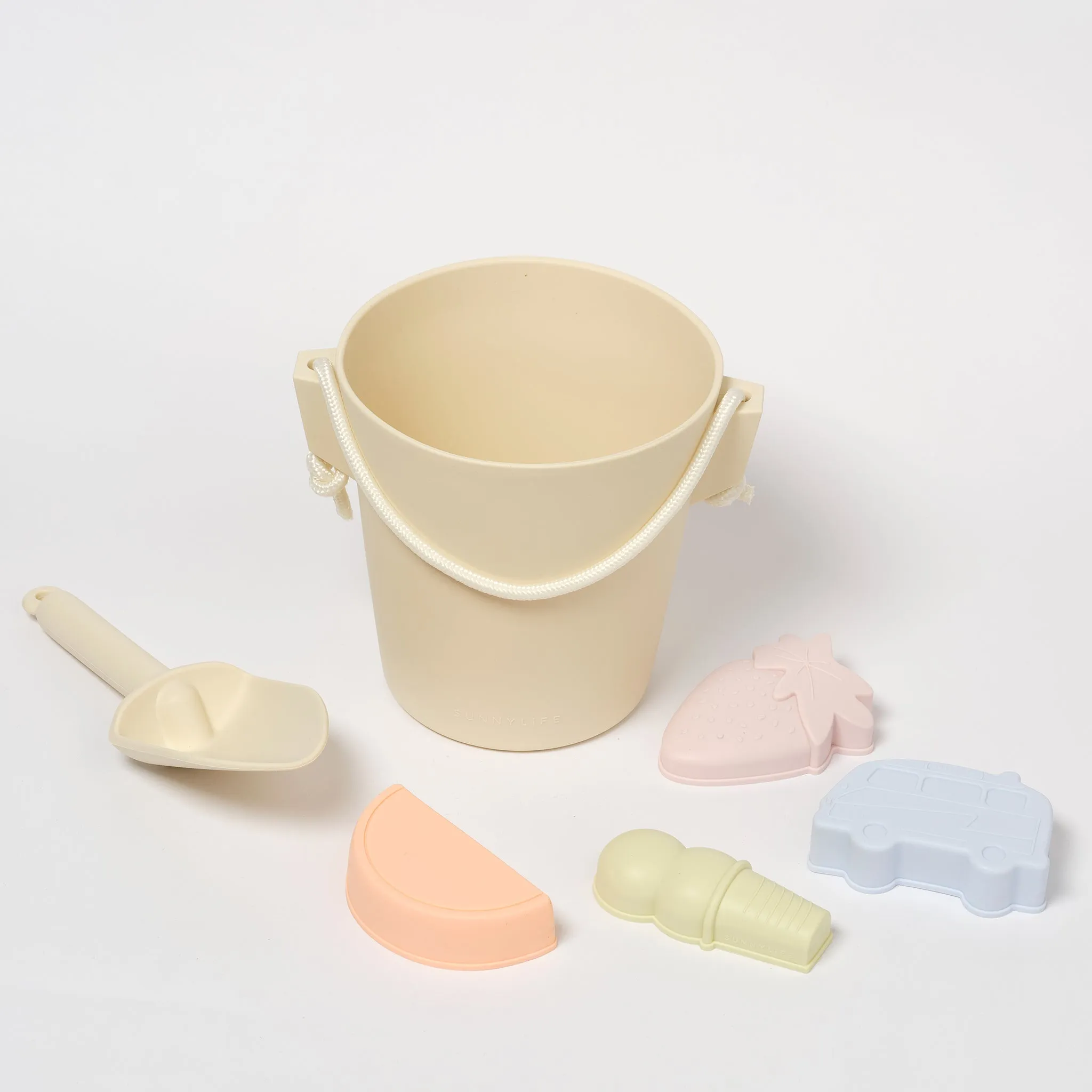 Silicone Bucket & Spade Set | Apple Sorbet Multi Sunnylife