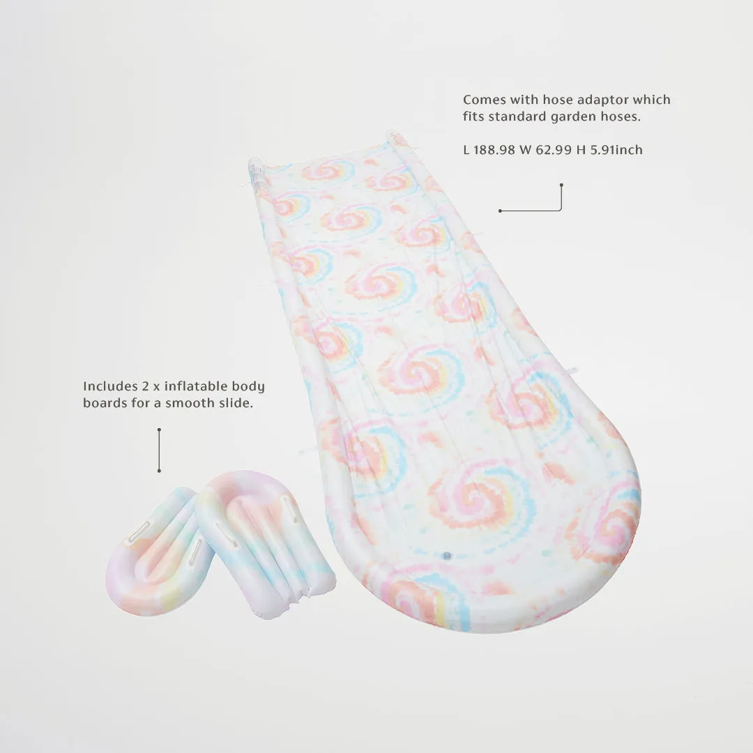 Slip, Slide and Body Board Set | Tie Dye Multi Sunnylife