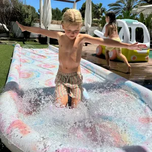 Slip, Slide and Body Board Set | Tie Dye Multi Sunnylife