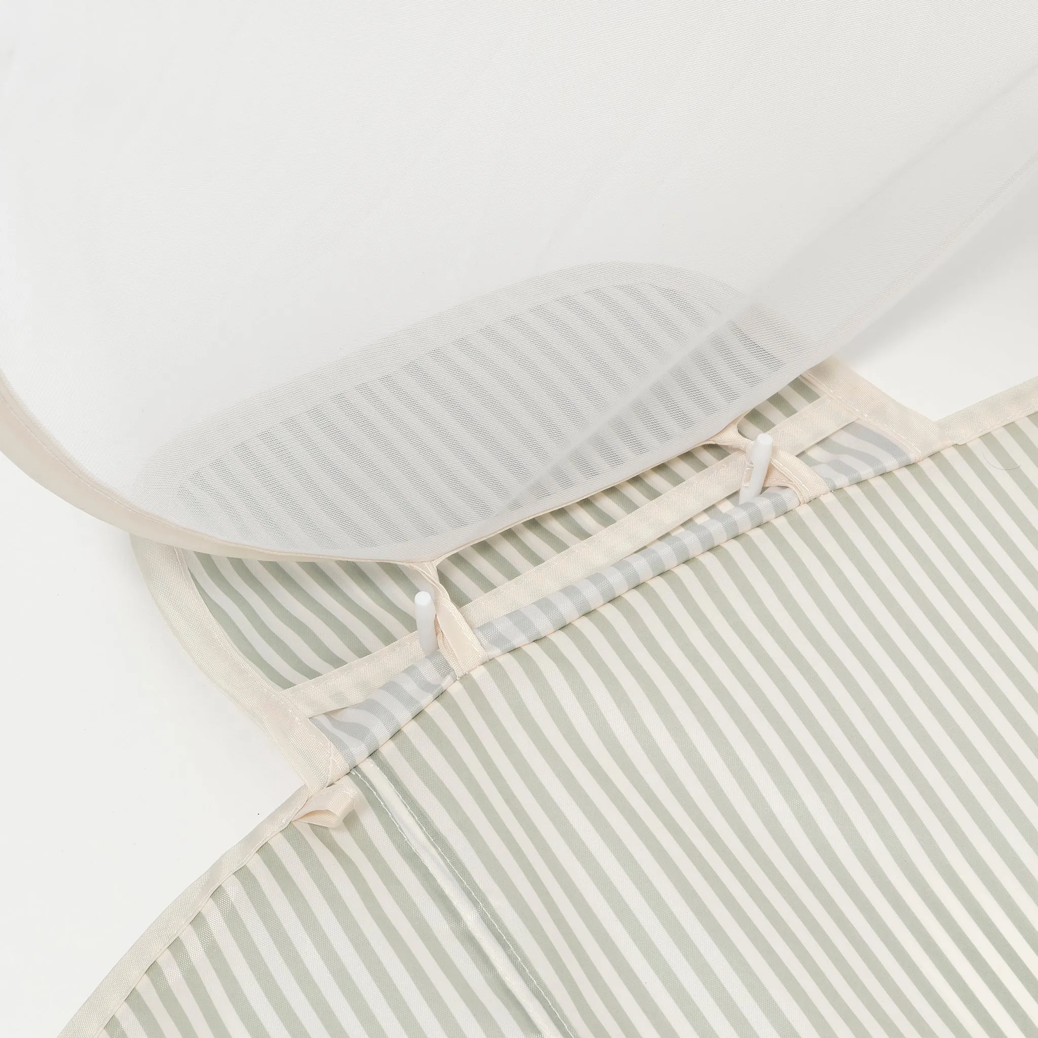 Solo Sun Shader | La Palma Sage Stripe Sunnylife
