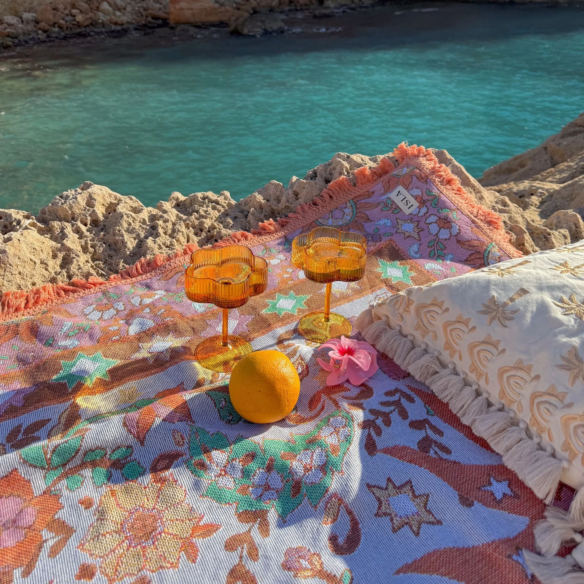 Sunchaser Woven Picnic Rug XL ISAL LABEL