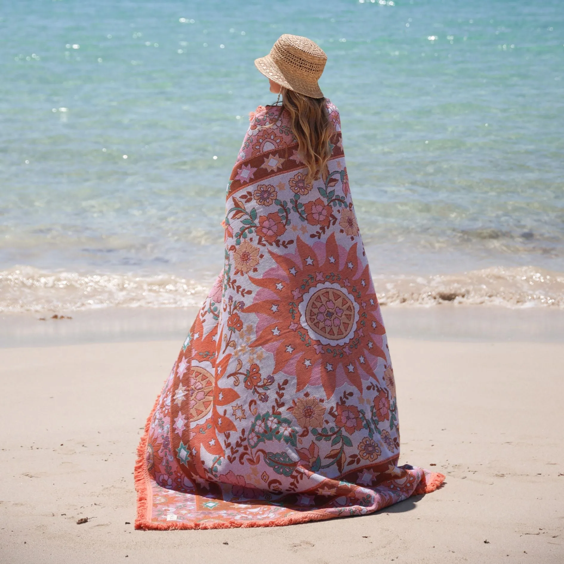 Sunchaser Woven Picnic Rug XL ISAL LABEL