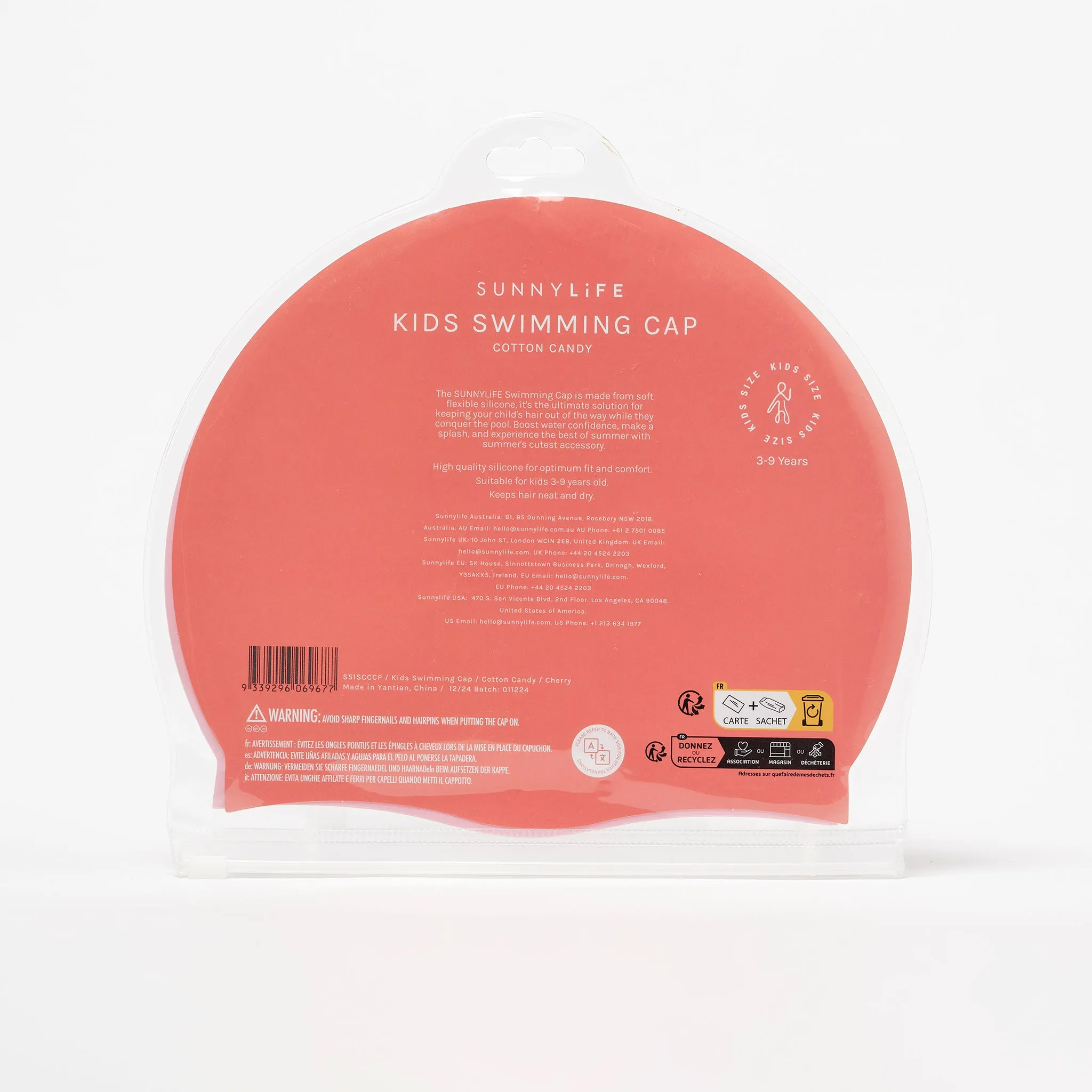Swimming Cap | Cotton Candy Cherry Sunnylife
