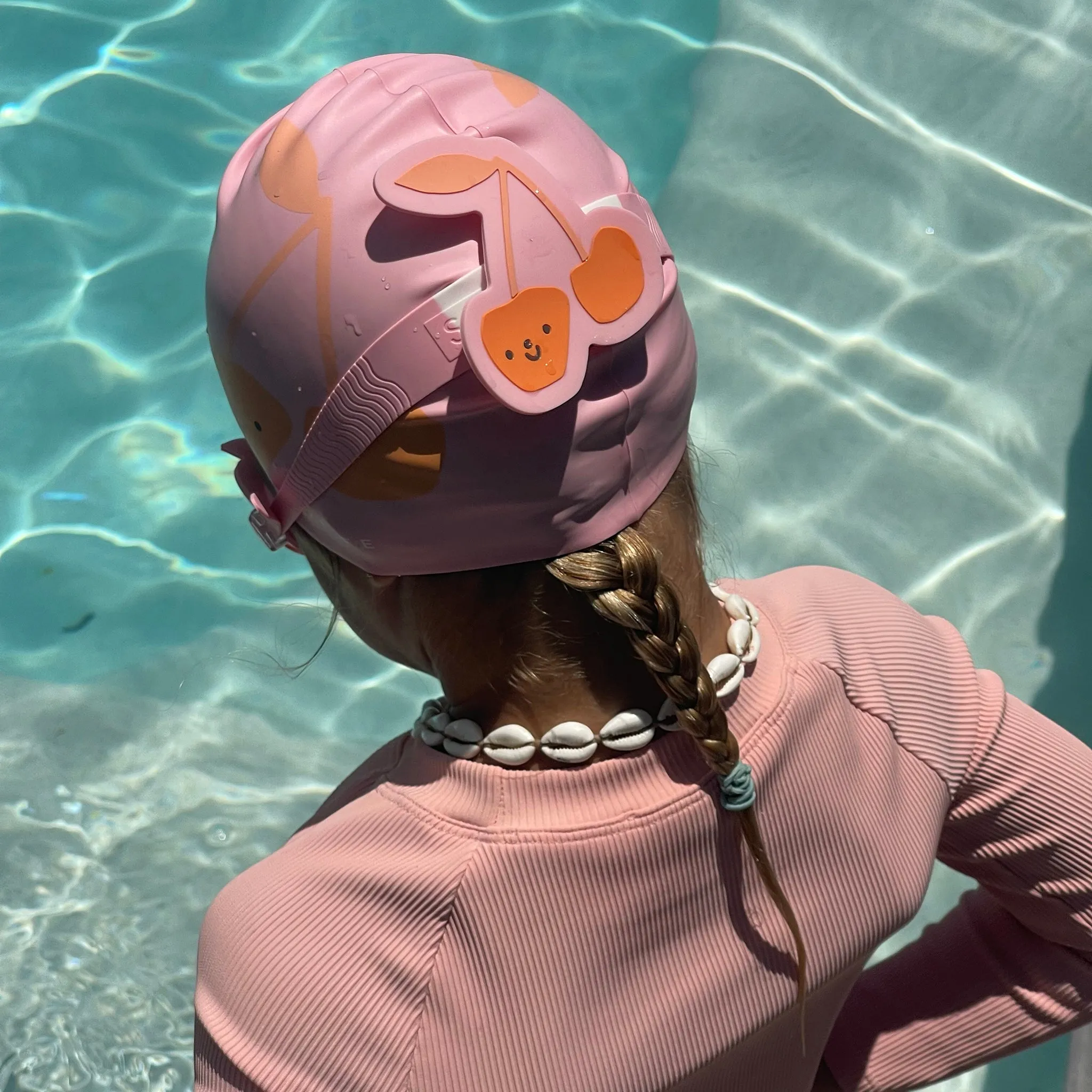 Swimming Cap | Cotton Candy Cherry Sunnylife