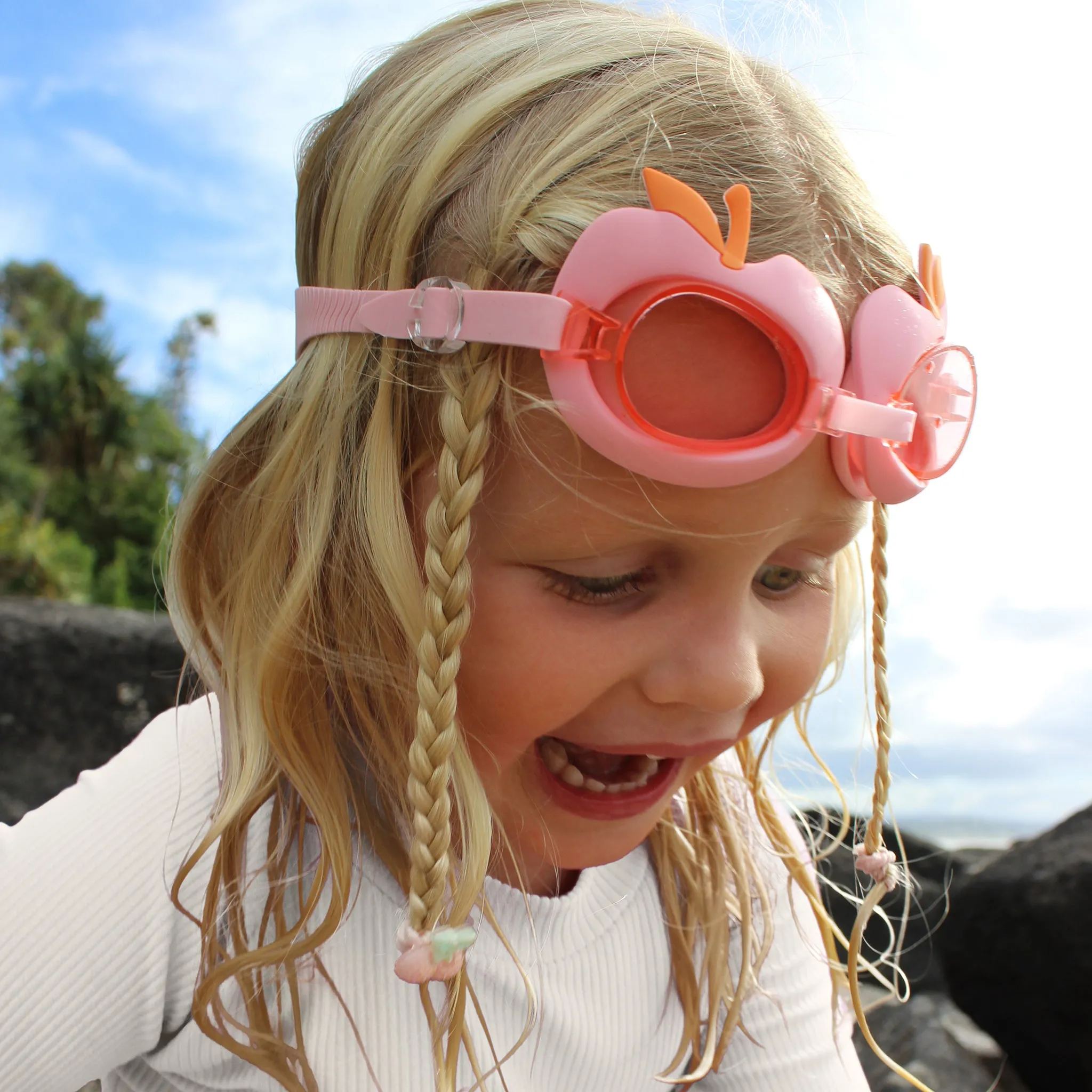 Swimming Goggles | Cotton Candy Cherry Sunnylife