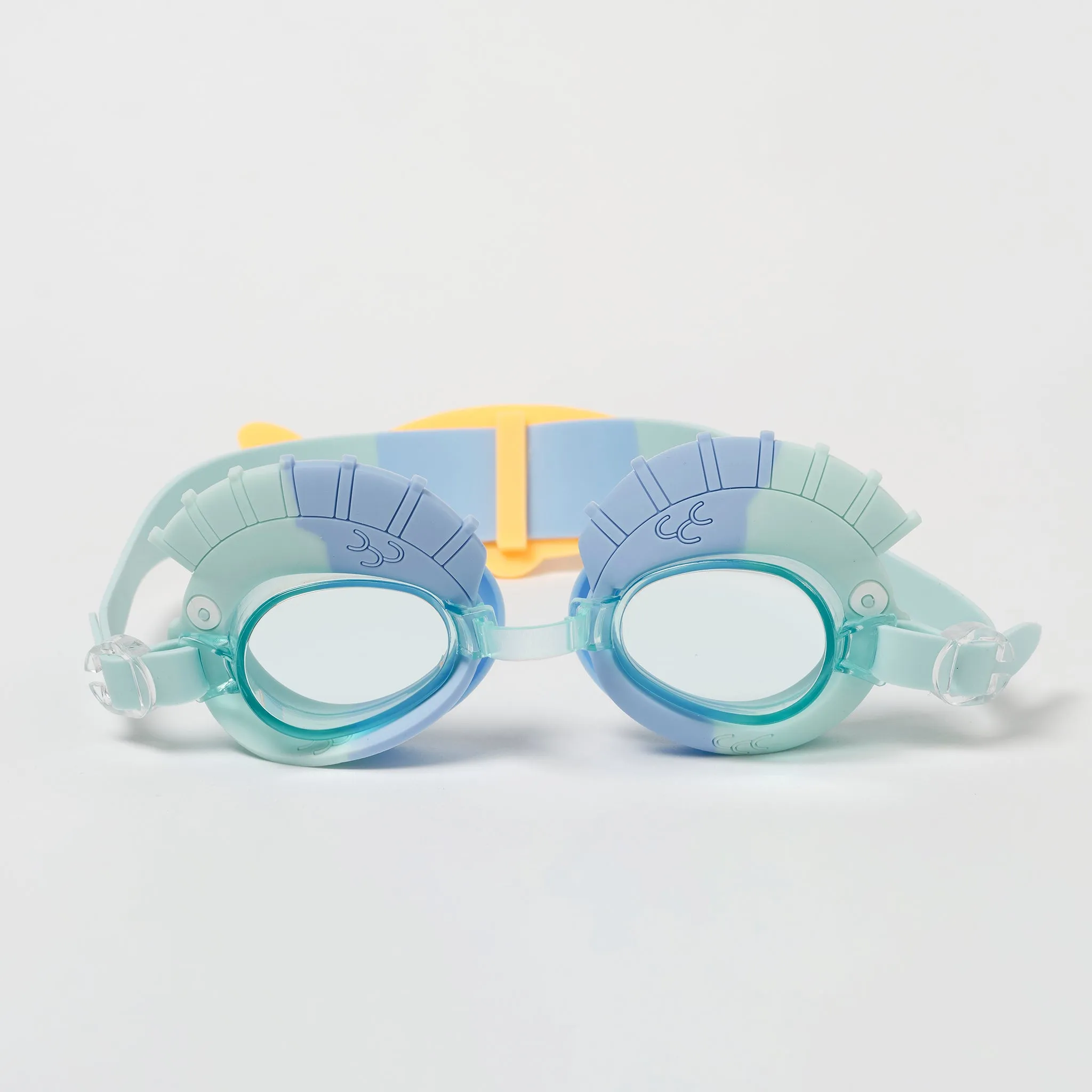 Swimming Goggles | Finn the Fish Aqua Blue Sunnylife
