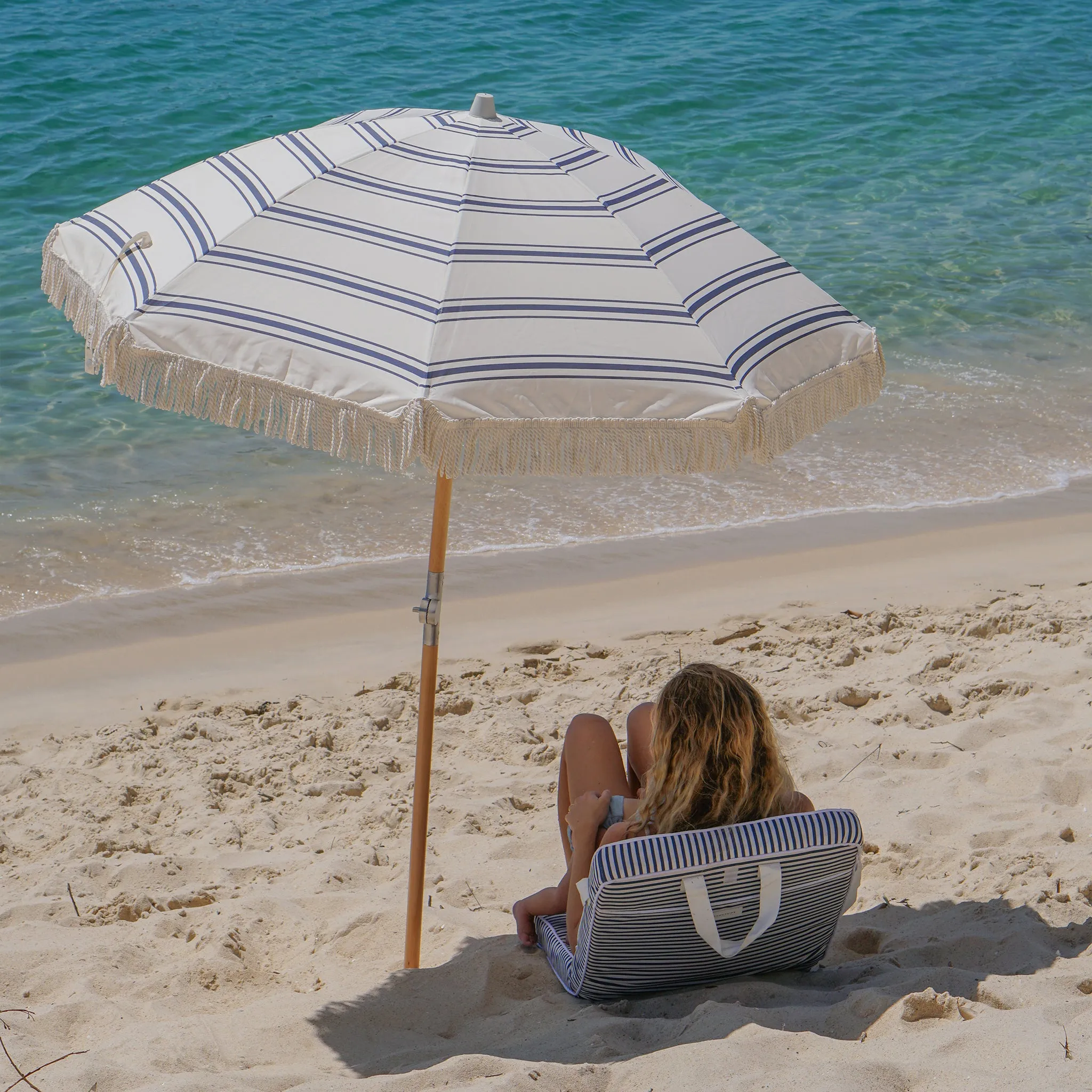 Take Anywhere Folding Chair | Resort Stripe Sunnylife