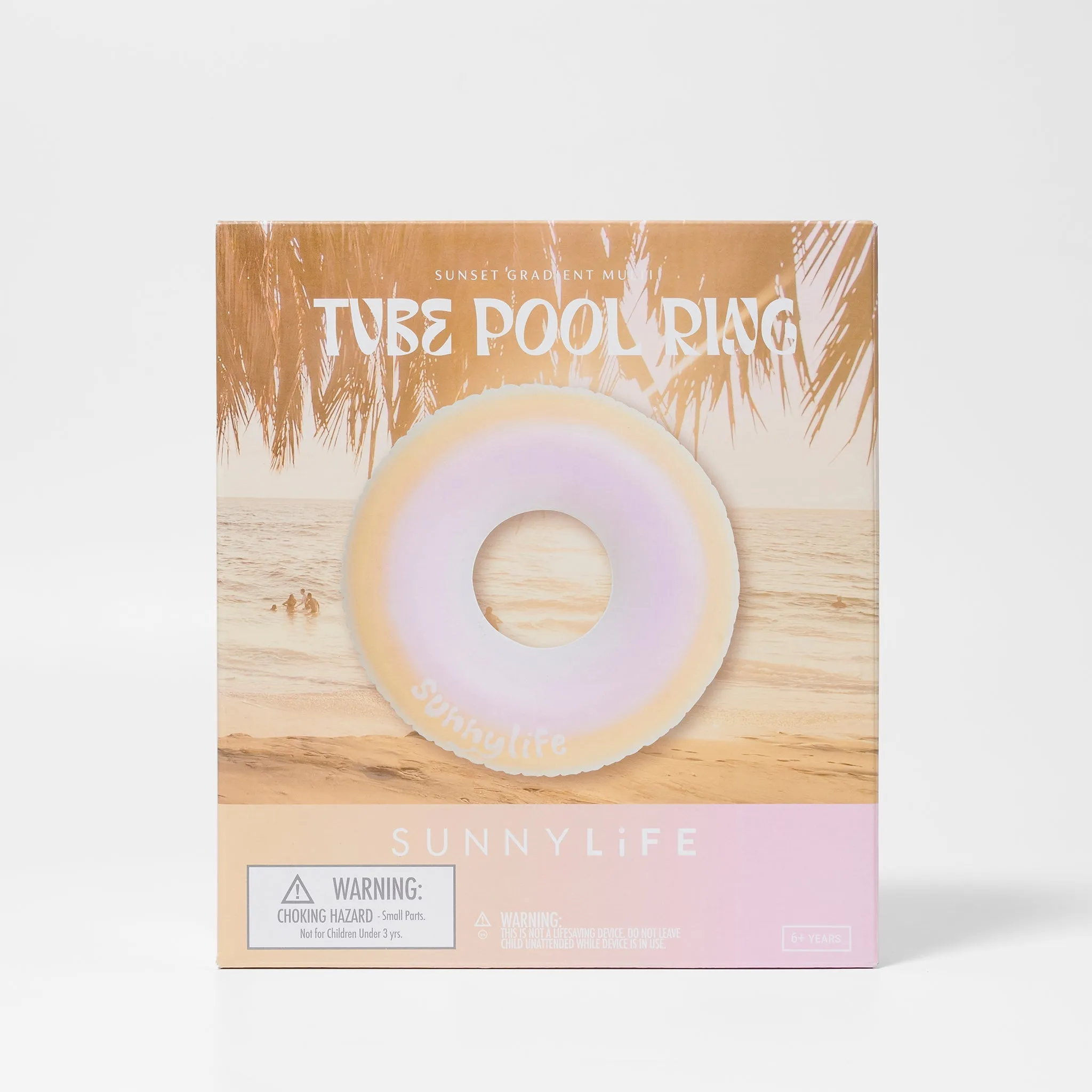 Tube Pool Ring | Sunset Gradient Multi Sunnylife