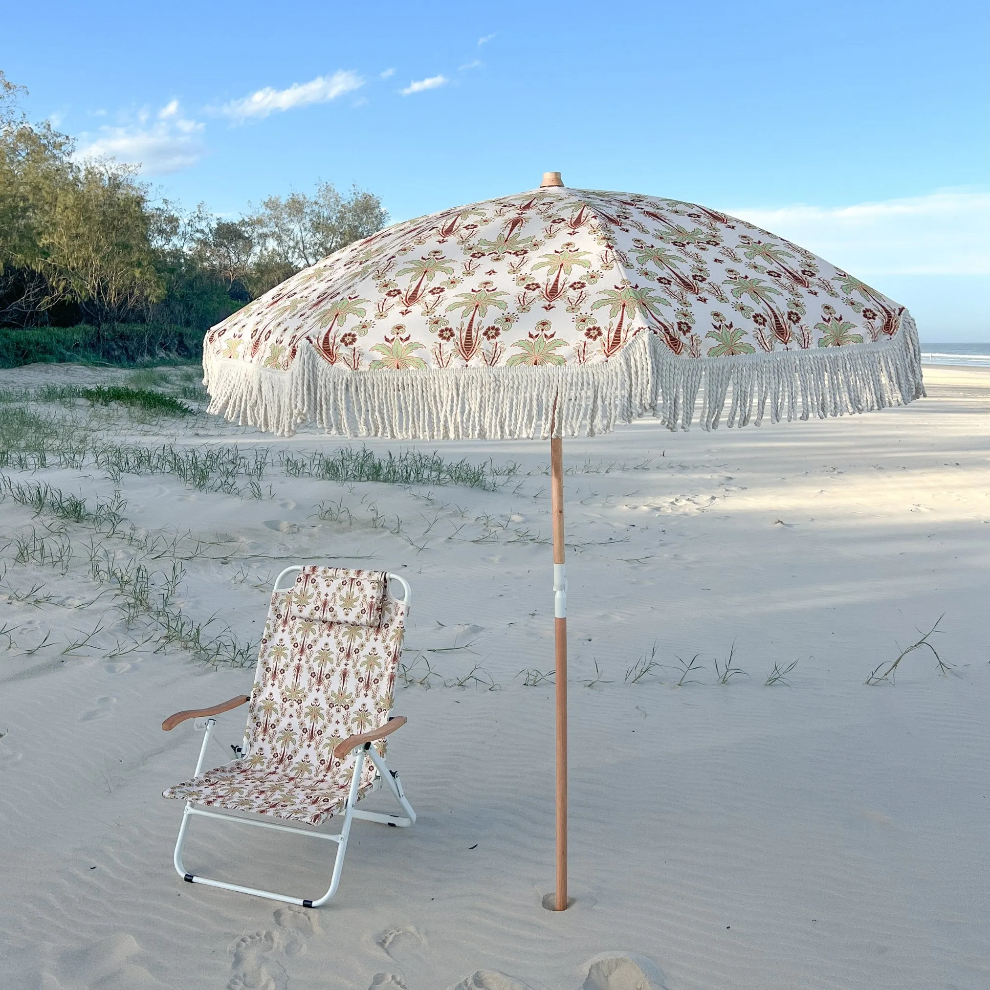 Tulum Weekend Beach Umbrella ISAL LABEL