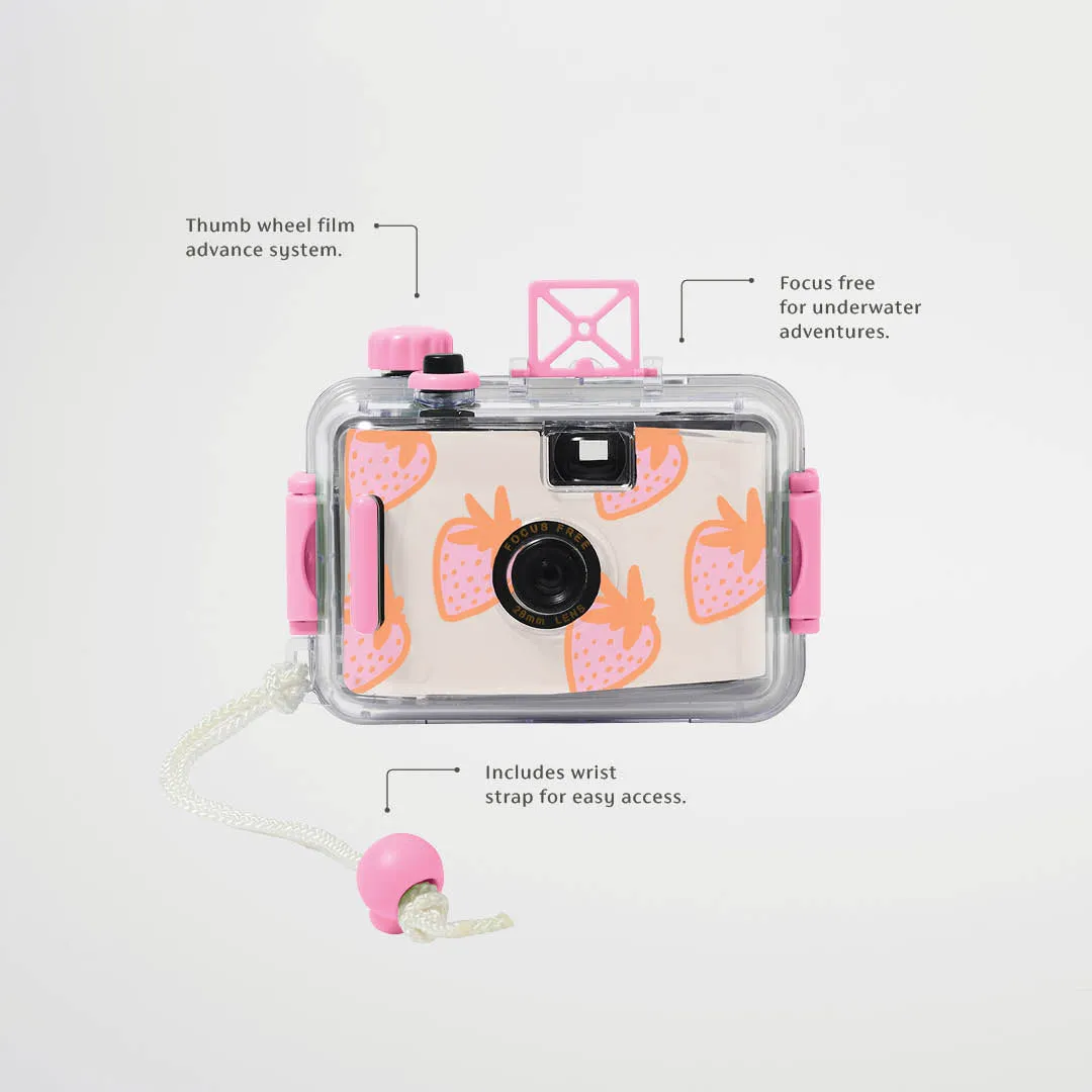 Underwater Camera | Sea Seeker Strawberry Sunnylife