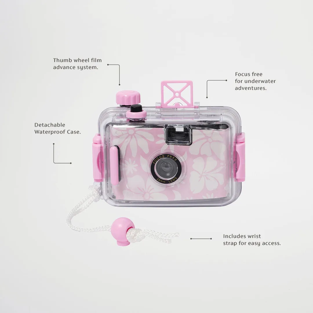 Underwater Camera | Stole my Heart Pink Floral Sunnylife