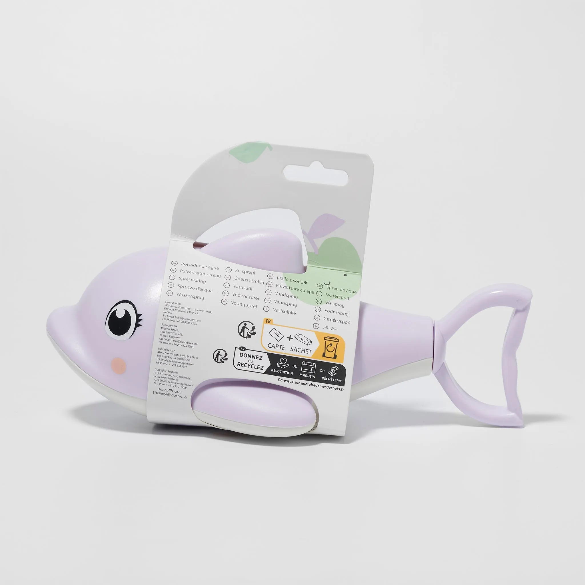 Water Squirters | Dolphin Pastel Lilac Sunnylife