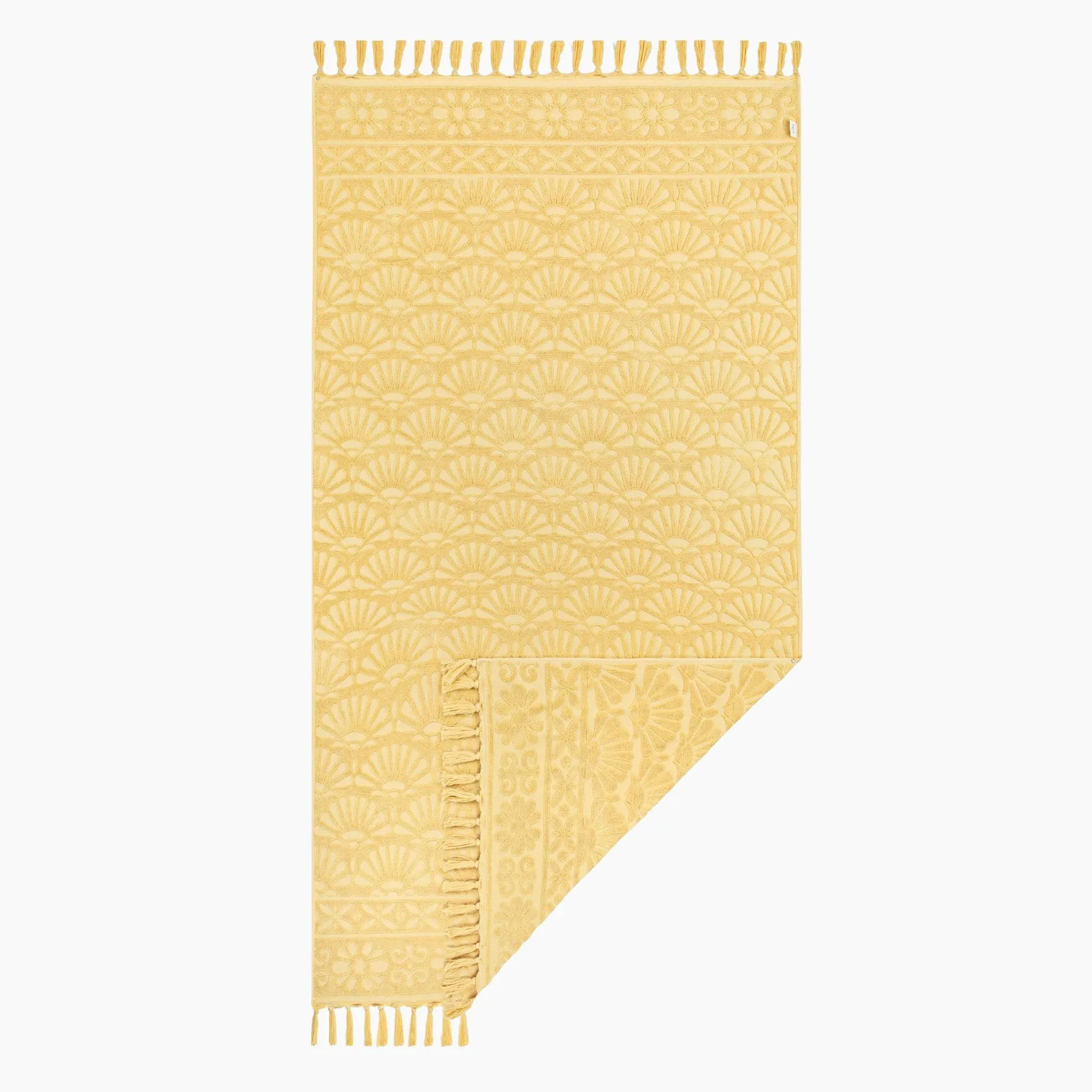 Zali Marigold Beach Towel ISAL LABEL