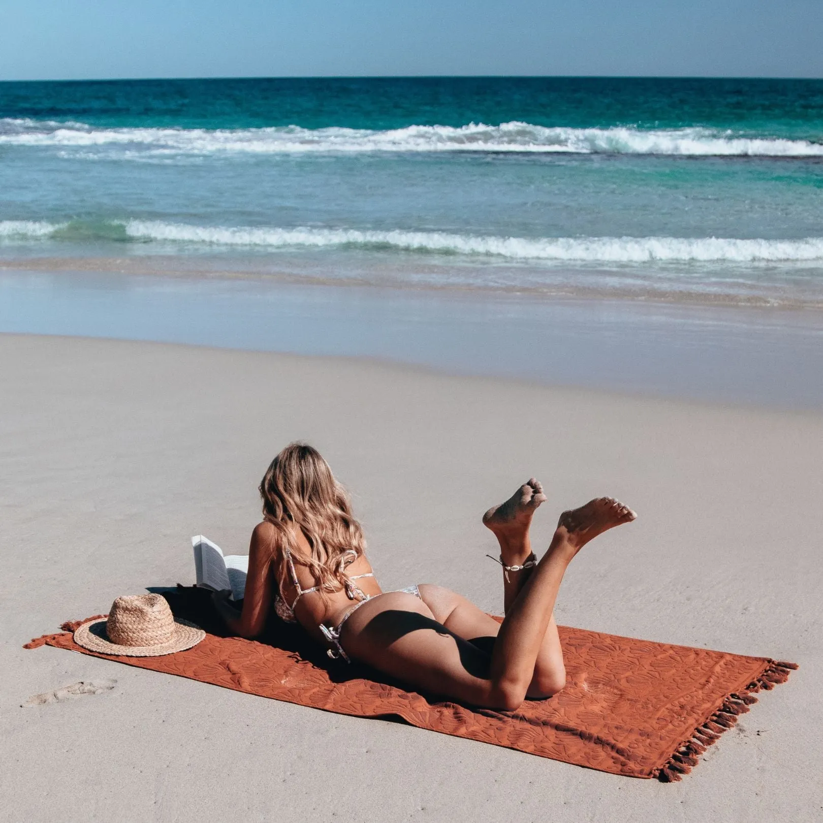 Zali Spice Beach Towel ISAL LABEL