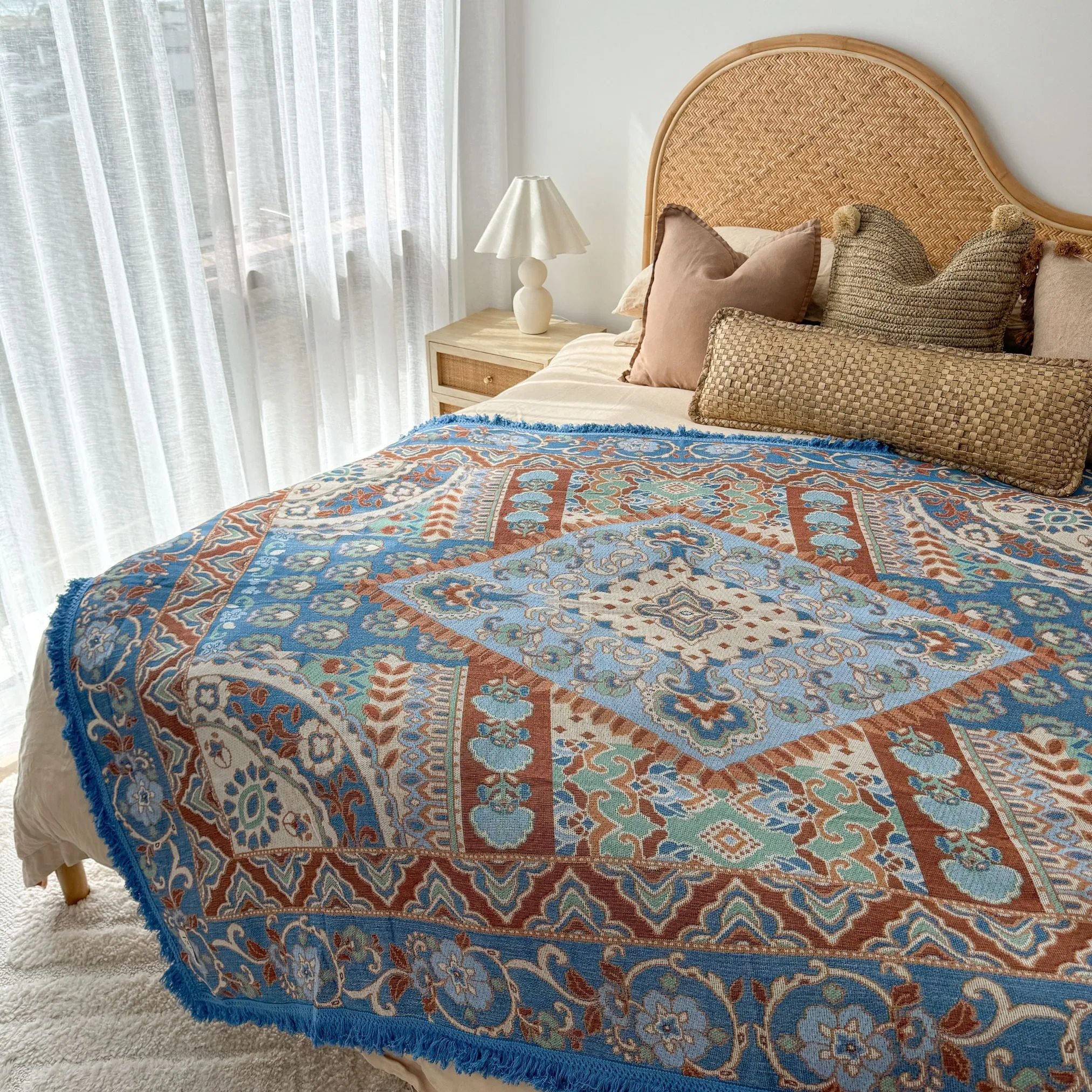 Zephyr Woven Picnic Rug XL ISAL LABEL
