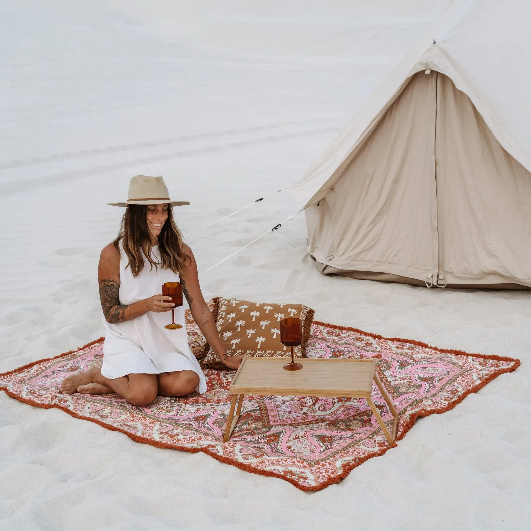 Zimi Canvas Picnic Rug XL ISAL LABEL